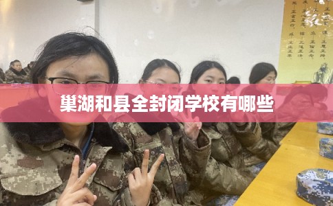 巢湖和县全封闭学校有哪些