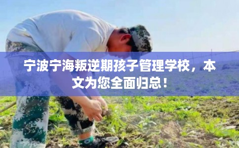 宁波宁海叛逆期孩子管理学校，本文为您全面归总！