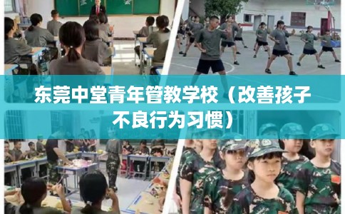 东莞中堂青年管教学校（改善孩子不良行为习惯）