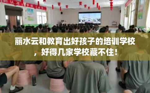 丽水云和教育出好孩子的培训学校，好得几家学校藏不住！