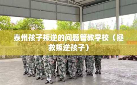 泰州孩子叛逆的问题管教学校(拯救叛逆孩子) 泰州孩子叛逆的问题管教学校(拯救叛逆孩子)