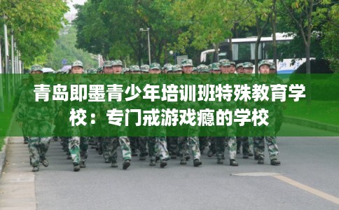 青岛即墨青少年培训班特殊教育学校：专门戒游戏瘾的学校