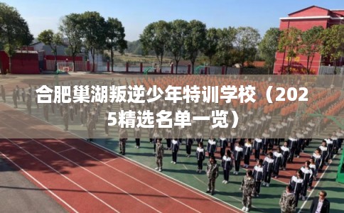 合肥巢湖叛逆少年特训学校（2025精选名单一览）