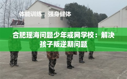 合肥瑶海问题少年戒网学校：解决孩子叛逆期问题