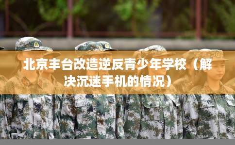北京丰台改造逆反青少年学校（解决沉迷手机的情况）