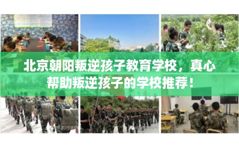 北京朝阳叛逆孩子教育学校，真心帮助叛逆孩子的学校推荐！