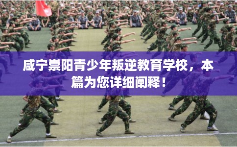 咸宁崇阳青少年叛逆教育学校，本篇为您详细阐释！