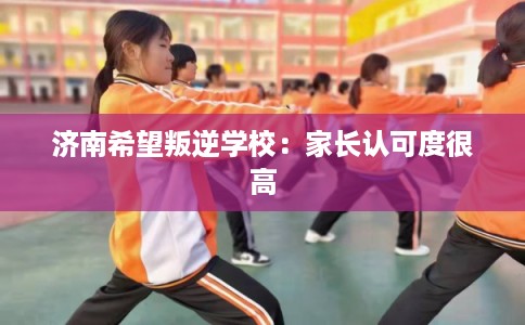 济南希望叛逆学校：家长认可度很高