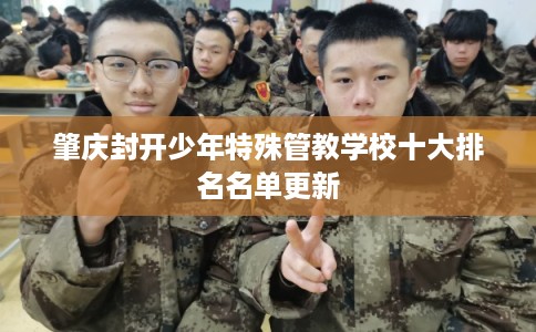 肇庆封开少年特殊管教学校十大排名名单更新