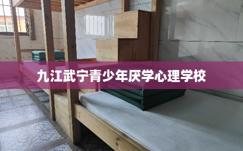 九江武宁青少年厌学心理学校
