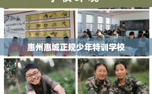 惠州惠城正规少年特训学校