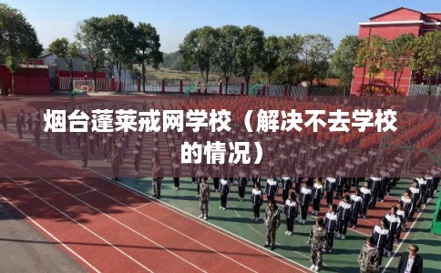 烟台蓬莱戒网学校（解决不去学校的情况）