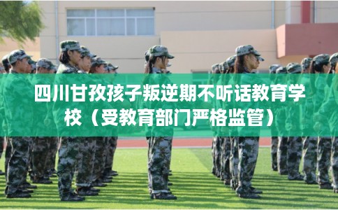 四川甘孜孩子叛逆期不听话教育学校（受教育部门严格监管）