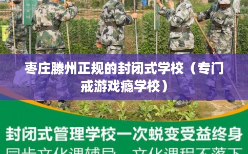 枣庄滕州正规的封闭式学校（专门戒游戏瘾学校）