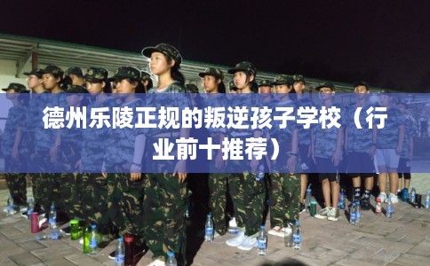 德州乐陵正规的叛逆孩子学校（行业前十推荐）