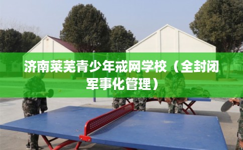 济南莱芜青少年戒网学校（全封闭军事化管理）