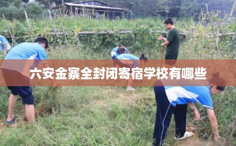 六安金寨全封闭寄宿学校有哪些