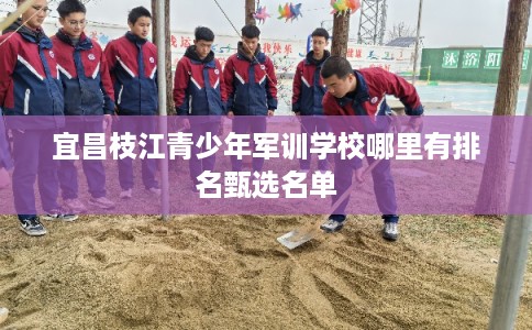 宜昌枝江青少年军训学校哪里有排名甄选名单