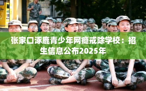 张家口涿鹿青少年网瘾戒除学校:招生信息公布2025年 张家口涿鹿青少年网瘾戒除学校:招生信息公布2025年
