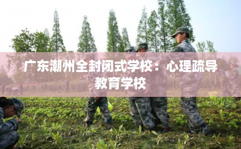 广东潮州全封闭式学校：心理疏导教育学校