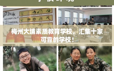 梅州大埔素质教育学校，汇集十家可靠的学校！