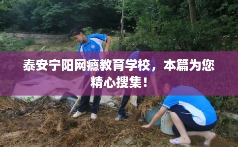 泰安宁阳网瘾教育学校,本篇为您精心搜集! 泰安宁阳网瘾教育学校,本篇为您精心搜集!
