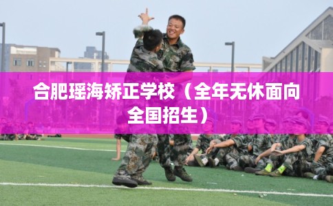 合肥瑶海矫正学校（全年无休面向全国招生）