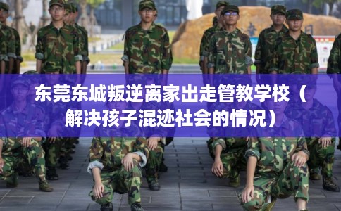 东莞东城叛逆离家出走管教学校（解决孩子混迹社会的情况）