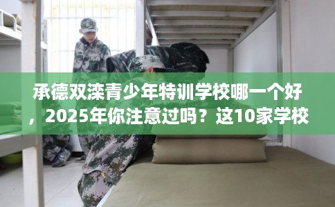 承德双滦青少年特训学校哪一个好，2025年你注意过吗？这10家学校！
