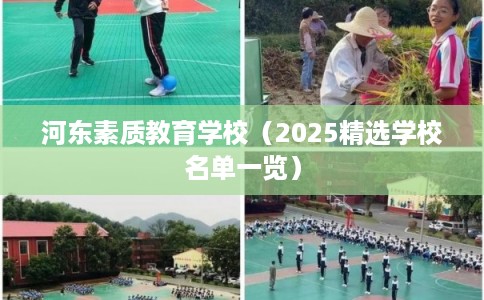 河东素质教育学校(2025精选学校名单一览) 河东素质教育学校(2025精选学校名单一览)