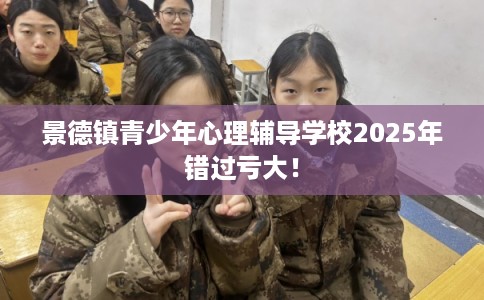 景德镇青少年心理辅导学校2025年错过亏大！