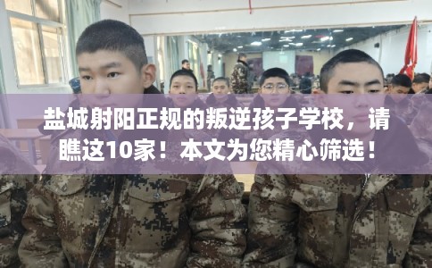 盐城射阳正规的叛逆孩子学校，请瞧这10家！本文为您精心筛选！