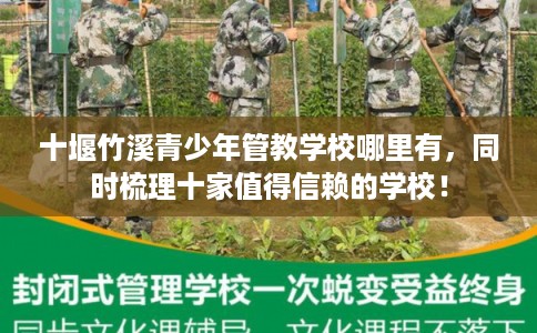 十堰竹溪青少年管教学校哪里有，同时梳理十家值得信赖的学校！