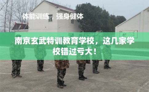 南京玄武特训教育学校，这几家学校错过亏大！