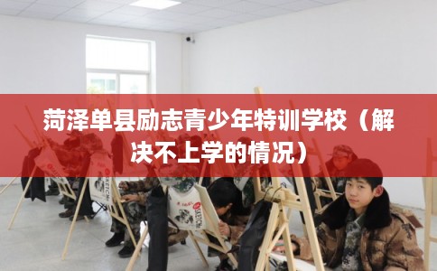 菏泽单县励志青少年特训学校（解决不上学的情况）