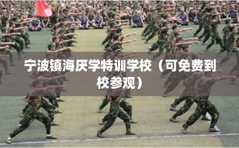 宁波镇海厌学特训学校（可免费到校参观）