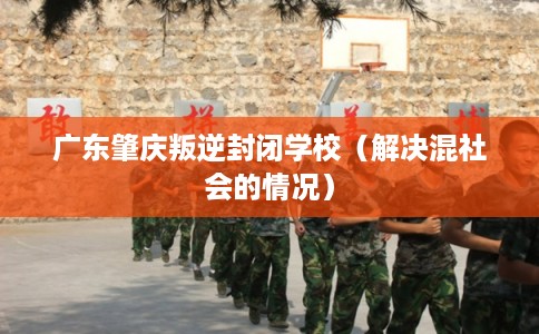 广东肇庆叛逆封闭学校（解决混社会的情况）