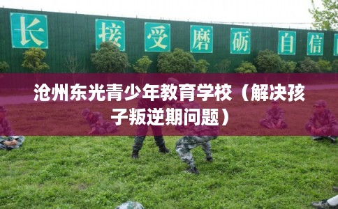 沧州东光青少年教育学校（解决孩子叛逆期问题）