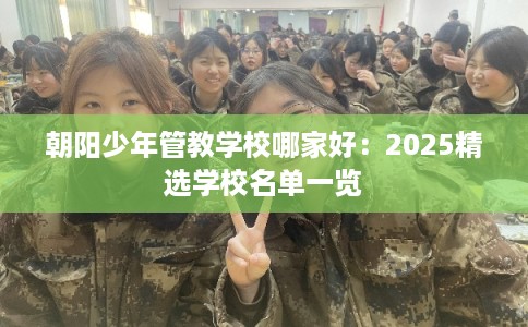 朝阳少年管教学校哪家好：2025精选学校名单一览