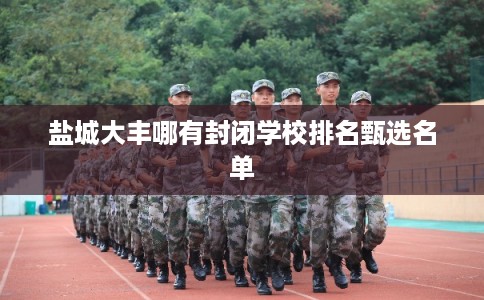 盐城大丰哪有封闭学校排名甄选名单