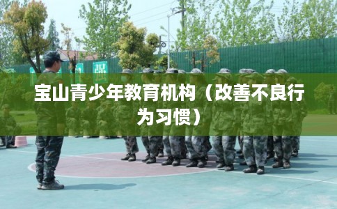 宝山青少年教育机构（改善不良行为习惯）