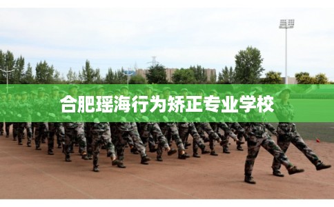 合肥瑶海行为矫正专业学校