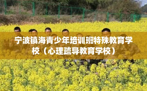 宁波镇海青少年培训班特殊教育学校（心理疏导教育学校）