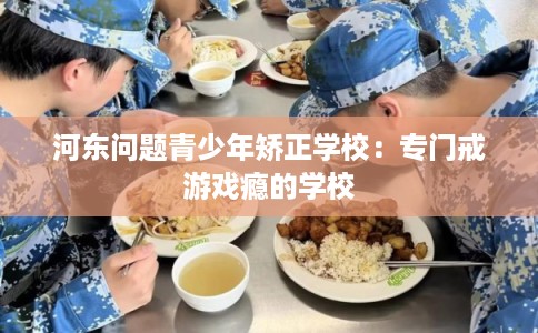 河东问题青少年矫正学校：专门戒游戏瘾的学校