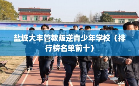 盐城大丰管教叛逆青少年学校（排行榜名单前十）