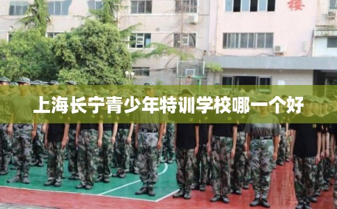 上海长宁青少年特训学校哪一个好