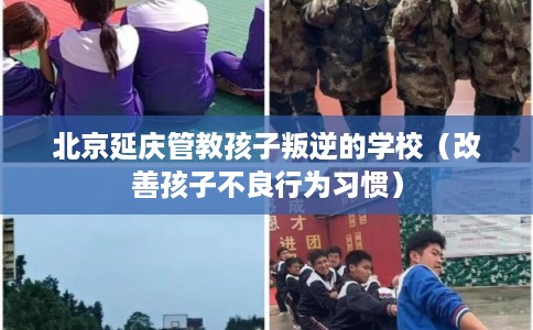 北京延庆管教孩子叛逆的学校（改善孩子不良行为习惯）