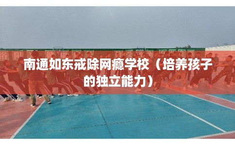 南通如东戒除网瘾学校（培养孩子的独立能力）