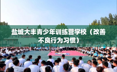 盐城大丰青少年训练营学校（改善不良行为习惯）