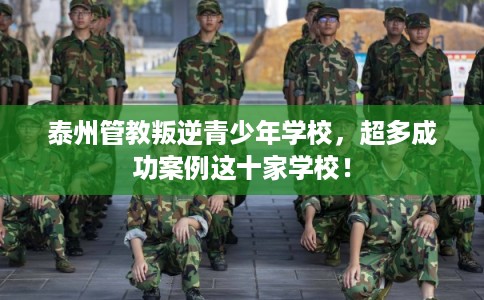 泰州管教叛逆青少年学校，超多成功案例这十家学校！